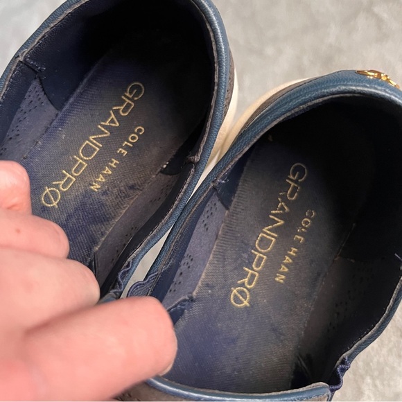 Cole Haan GrandPro Crosscourt Paisley Perforated Slip-On Skater Sneakers GrandOS - Picture 13 of 17